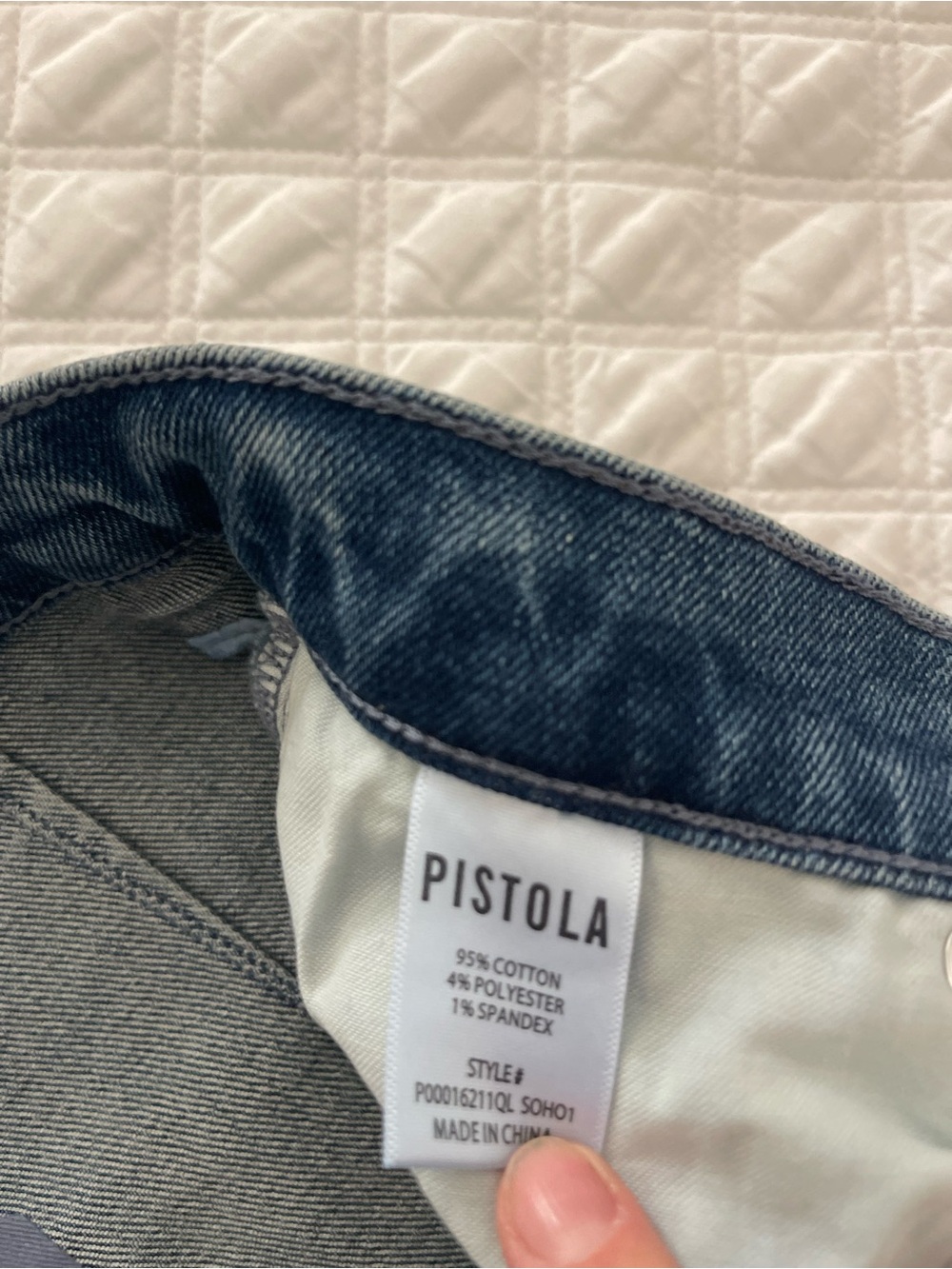 Pistola barell crop denim , Kyra SoHo ,size 23 - Picture 12 of 13